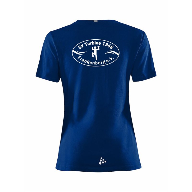 Turbine Frankenberg Aerobic Damen Function Tee blau
