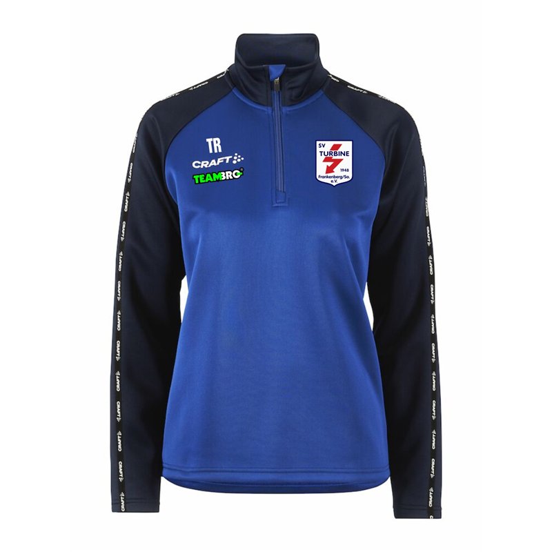 Turbine Frankenberg Aerobic Damen Halfzip blau/navy