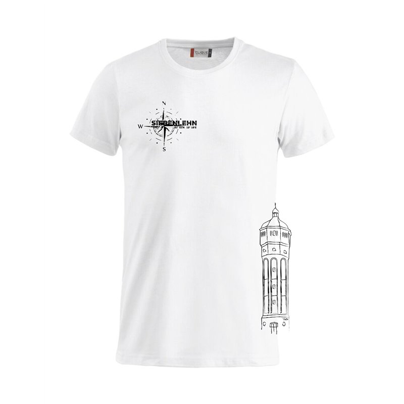 Siebenlehner SV Herren T-Shirt "Wasserturm Windrose"