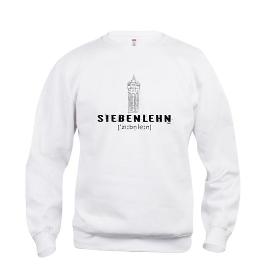 Siebenlehner SV Unisex Pullover "Wasserturm Lautschrift"