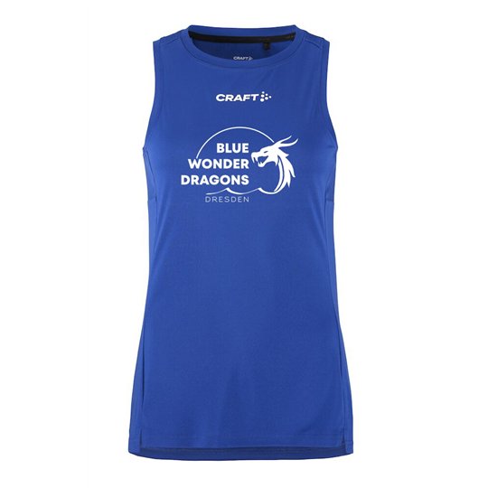 Blue Wonder Dragons Singlet Damen