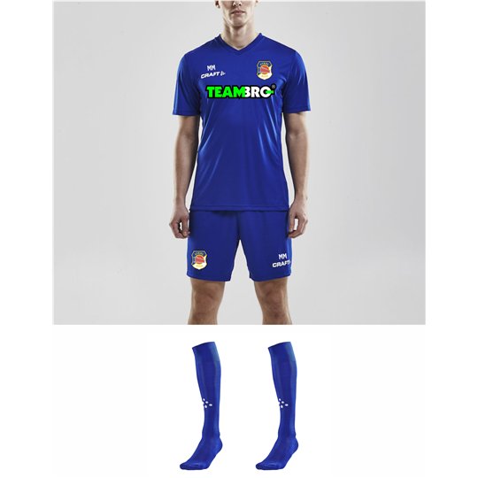 BSG Stahl Riesa Unisex Trainingset SMALL blau