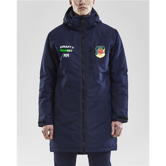 BSG Stahl Riesa Unisex Parka navy