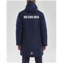 BSG Stahl Riesa Kinder Parka navy