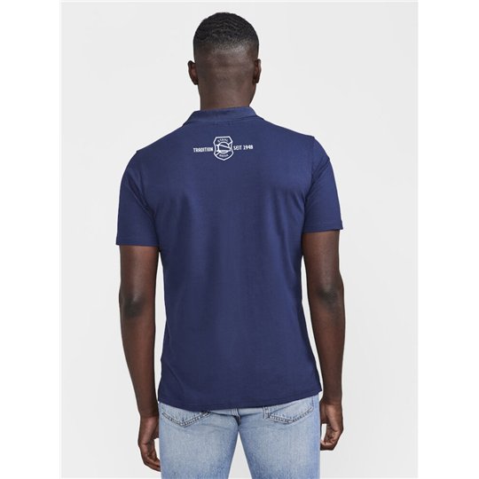 BSG Stahl Riesa Unisex Polo navy