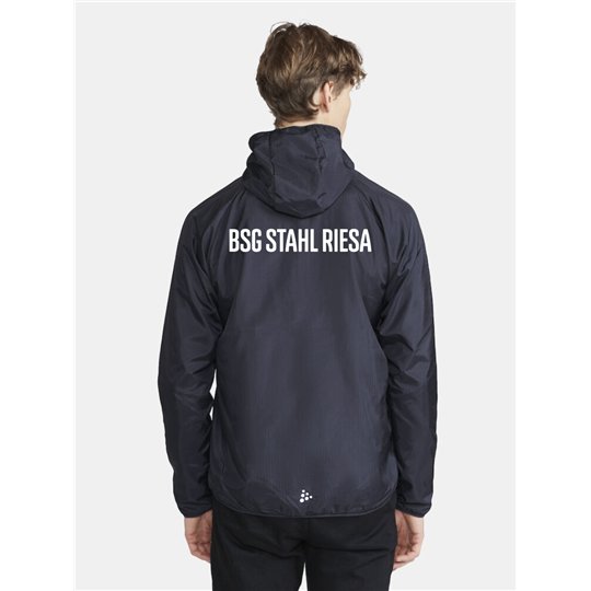BSG Stahl Riesa Unisex Windjacke navy