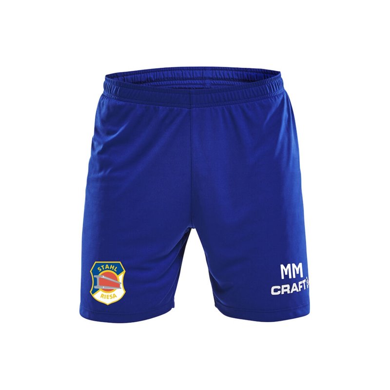 BSG Stahl Riesa Unisex Short blau
