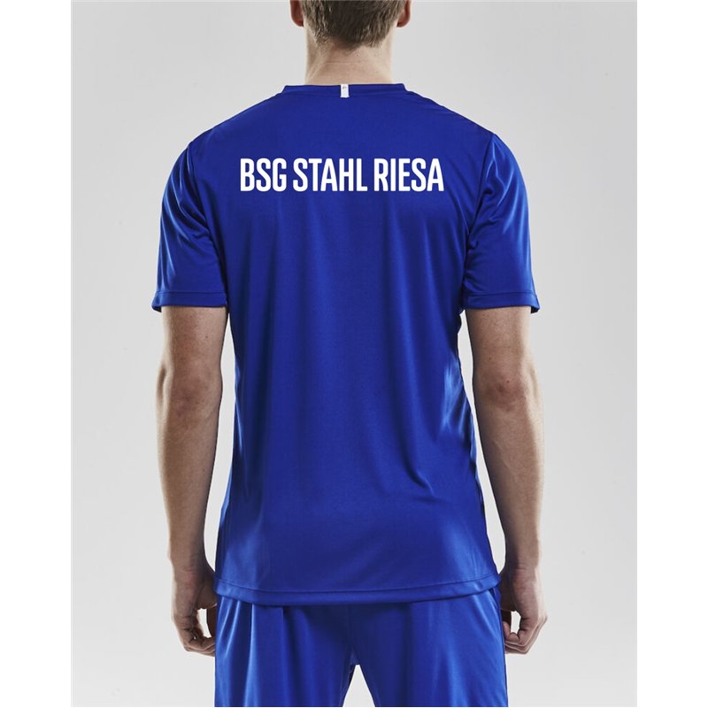 BSG Stahl Riesa Unisex Trainingsshirt blau