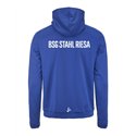 BSG Stahl Riesa Kinder Kapuzenjacke blau
