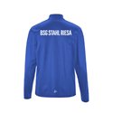 BSG Stahl Riesa Unisex Polyesterjacke blau