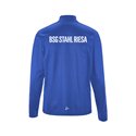 BSG Stahl Riesa Unisex Poly Ziptop blau
