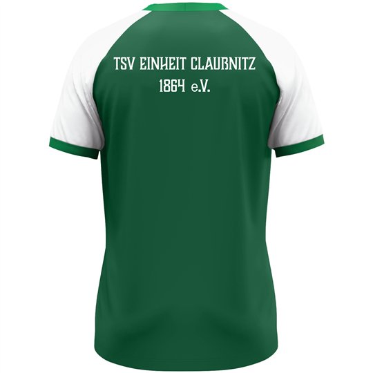 TSV Einheit Claußnitz Unisex Trikot grün/weiß