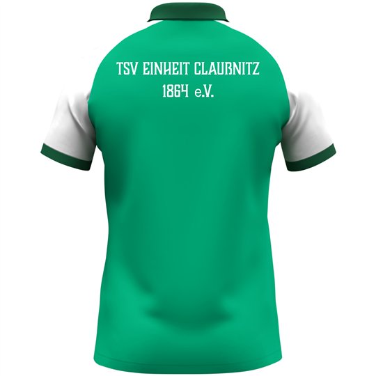 TSV Einheit Claußnitz Kinder Polo grün/weiß