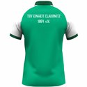 TSV Einheit Claußnitz Unisex Polo grün/weiß