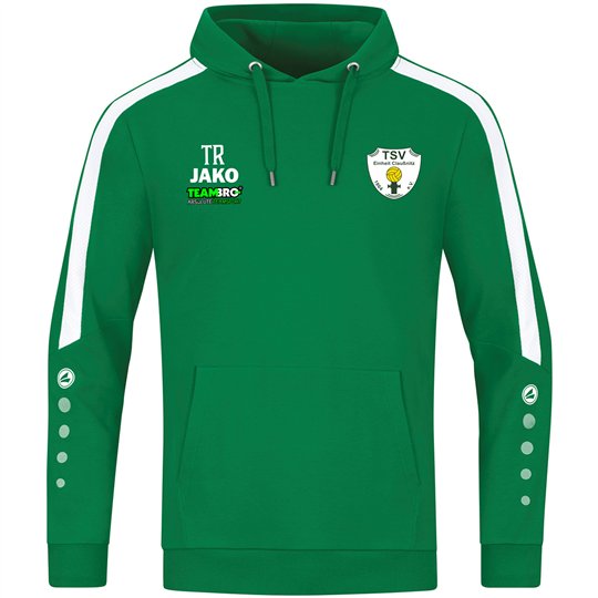 TSV Einheit Claußnitz Unisex Kapuzensweat Power grün