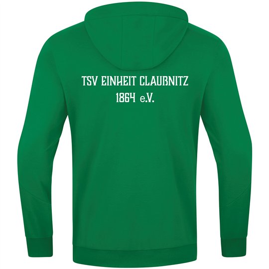 TSV Einheit Claußnitz Unisex Kapuzensweat Power grün