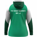 TSV Einheit Claußnitz Frauen Kapuzenjacke grün/weiß