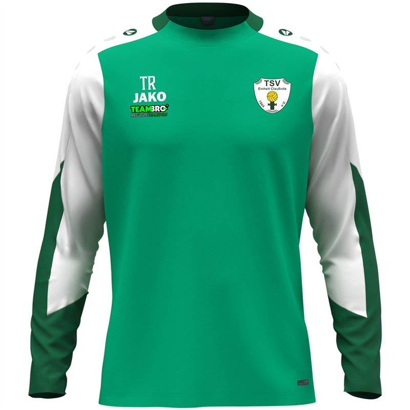 TSV Einheit Claußnitz Unisex Longsleeve grün/weiß