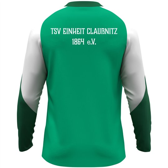 TSV Einheit Claußnitz Unisex Longsleeve grün/weiß