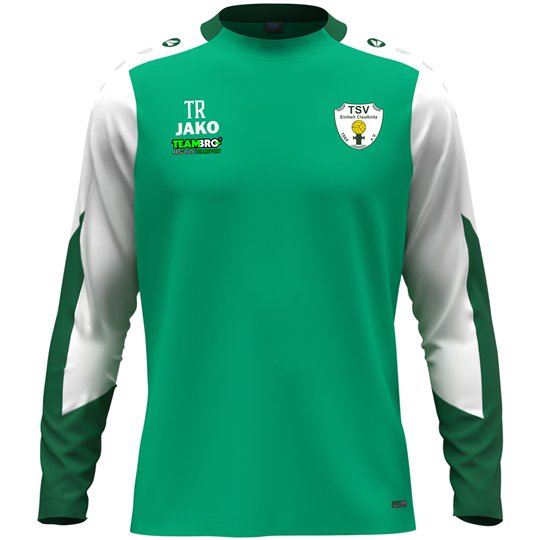 TSV Einheit Claußnitz Kinder Longsleeve grün/weiß