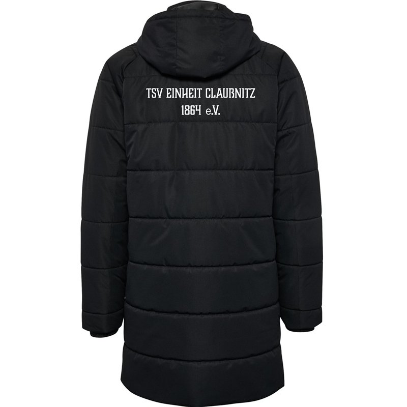 TSV Einheit Claußnitz Unisex Winterjacke schwarz