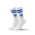 SG Bühlau  Socken weiss/blau