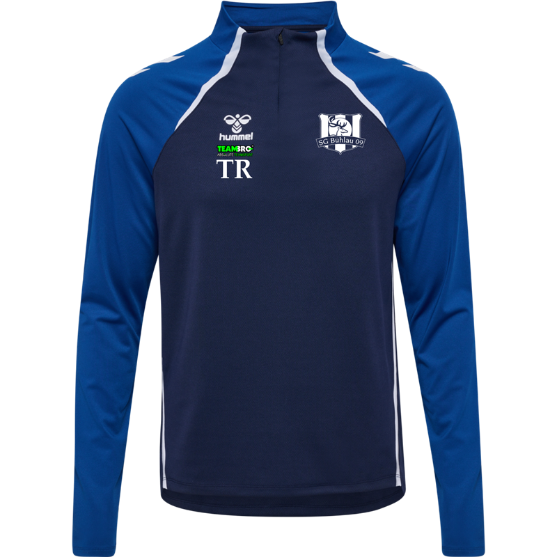 SG Bühlau Unisex Halfzip marine/blau