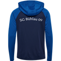 SG Bühlau Kinder Zip Hoodie marine/blau