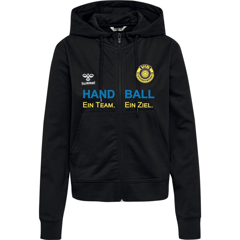 VfB 1999 Bischofswerda Damen ZIP Hoodie "Ein Team. Ein Ziel."