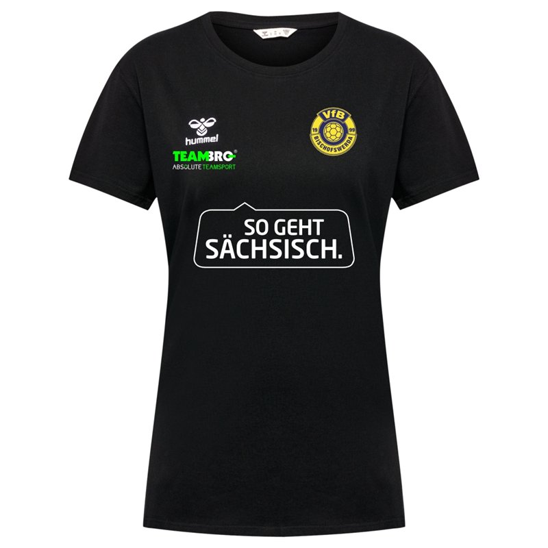 VfB 1999 Bischofswerda T-Shirt Damen "So geht sächsisch" Baumwolle