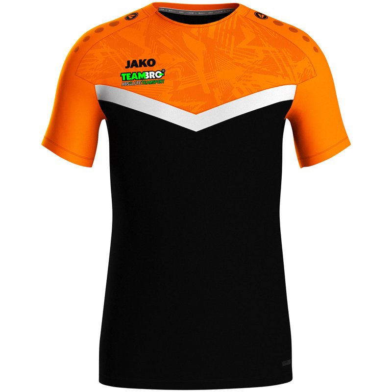 ATV 1848 Hainichen Kinder T-Shirt Iconic schwarz/neonorange