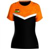 ATV 1848 Hainichen Damen T-Shirt Iconic schwarz/neonorange
