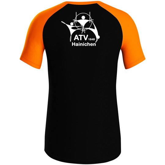 ATV 1848 Hainichen Herren T-Shirt Iconic schwarz/neonorange