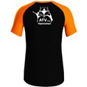 ATV 1848 Hainichen Herren T-Shirt Iconic schwarz/neonorange