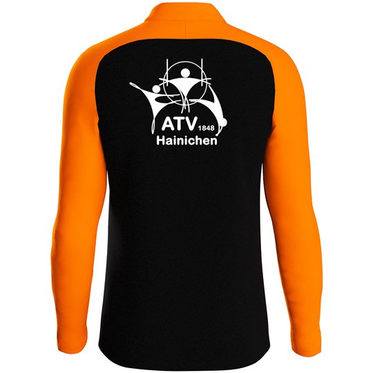 ATV 1848 Hainichen Unisex Ziptop Iconic schwarz/neonorange