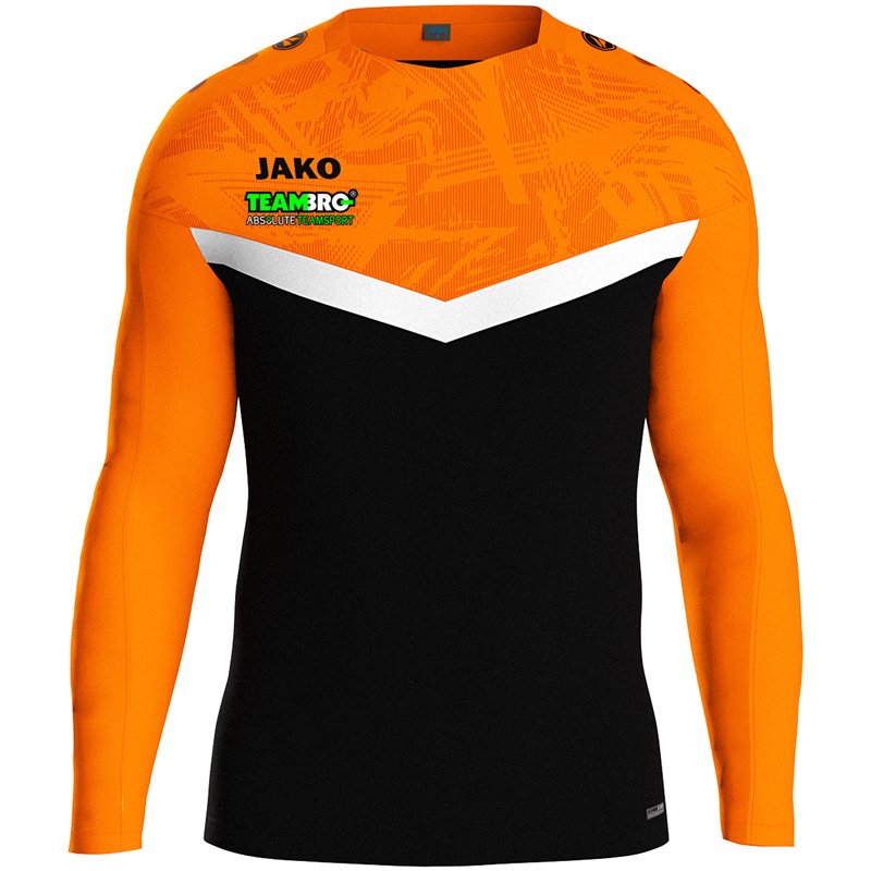 ATV 1848 Hainichen Kinder Sweat Iconic schwarz/neonorange