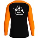 ATV 1848 Hainichen Kinder Sweat Iconic schwarz/neonorange