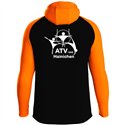 ATV 1848 Hainichen Herren Kapuzenjacke Iconic  schwarz/neonorange