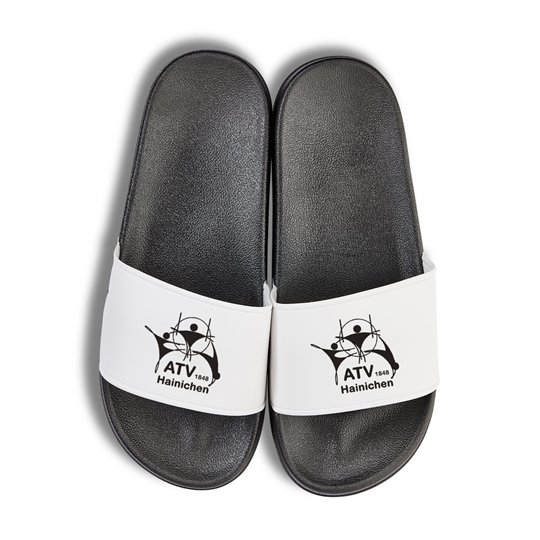 ATV 1848 Hainichen Badelatschen schwarz/schwarz