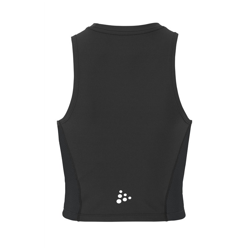 Dragons Club Leipzig Rush 2.0 Crop Singlet W Black