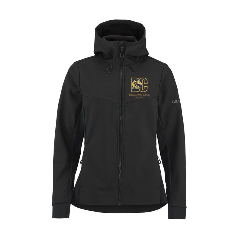 Dragons Club Leipzig ADV Explore Softshell Jacket 2 W Black