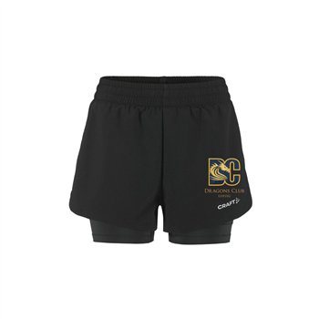 Dragons Club Leipzig ADV Essence 2-in-1 shorts 2 W Black