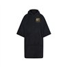 Dragons Club Leipzig Adults Towelling Poncho Black