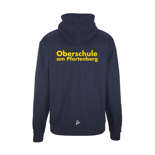 OS am Pfortenberg Unisex Kapuzenjacke navy
