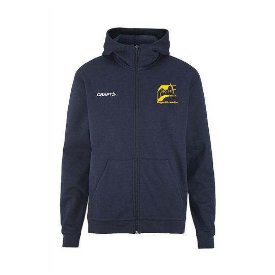 OS am Pfortenberg Kinder Kapuzenjacke navy