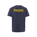 OS am Pfortenberg Unisex Baumwollshirt navy