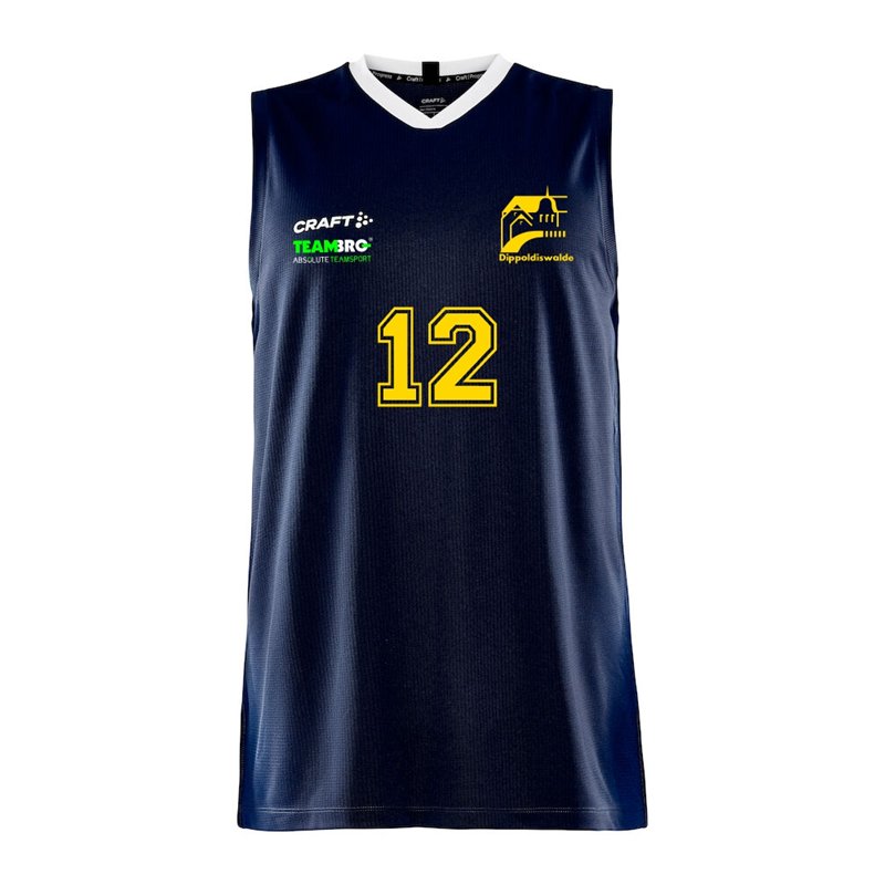 OS am Pfortenberg Kinder Basket Singlet navy