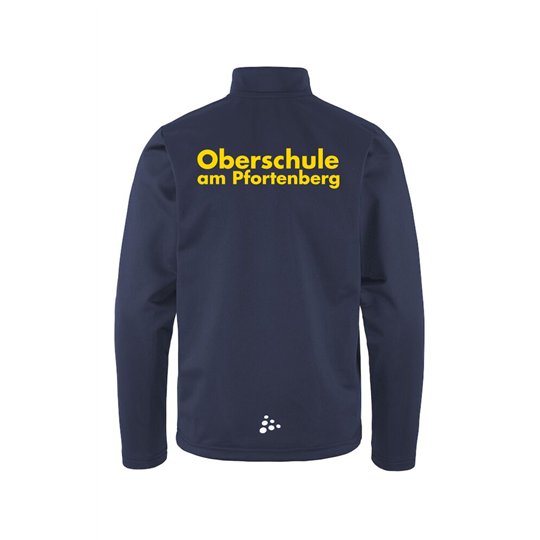 OS am Pfortenberg Unisex Poly Ziptop navy