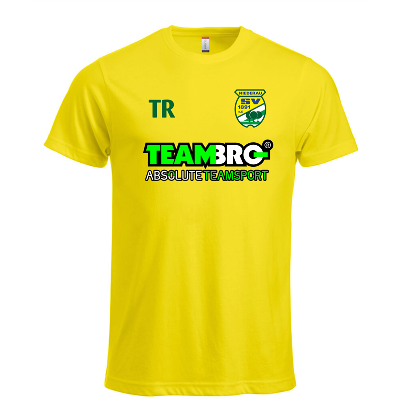 SV Niederau TEAMBRO Shirt Herren gelb