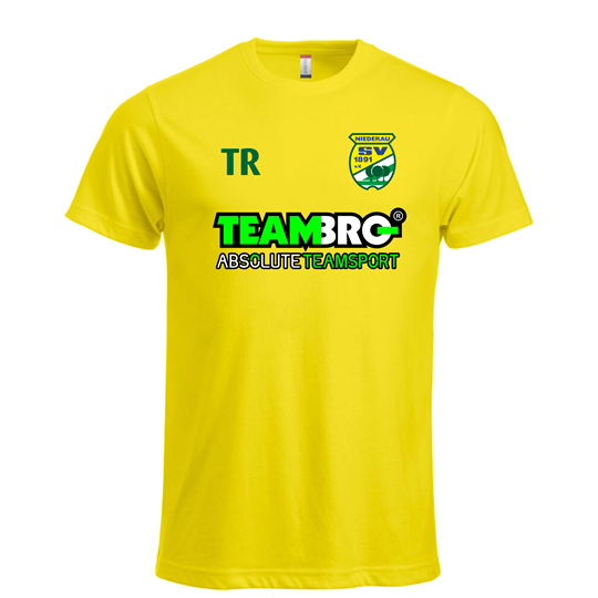 SV Niederau TEAMBRO Shirt Kinder gelb